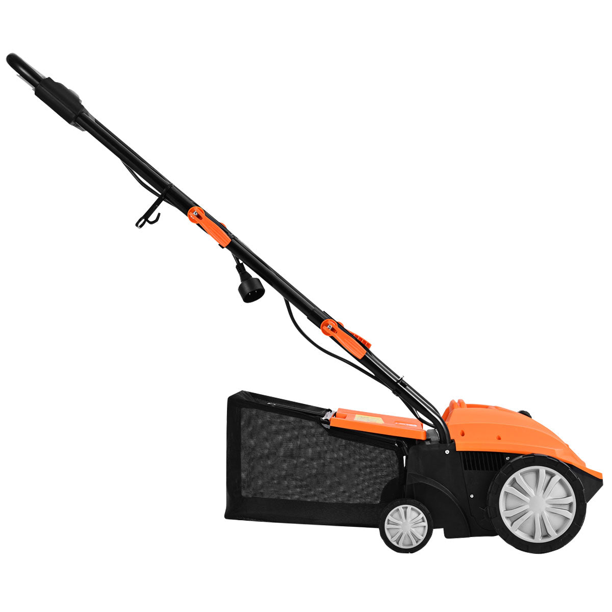 LIVSK Elektrische Gazonverticuteermachine - 2-in-1 Functie - 3 Instelbare Diepten - 30L Opvangzak - Ergonomische Handgreep -