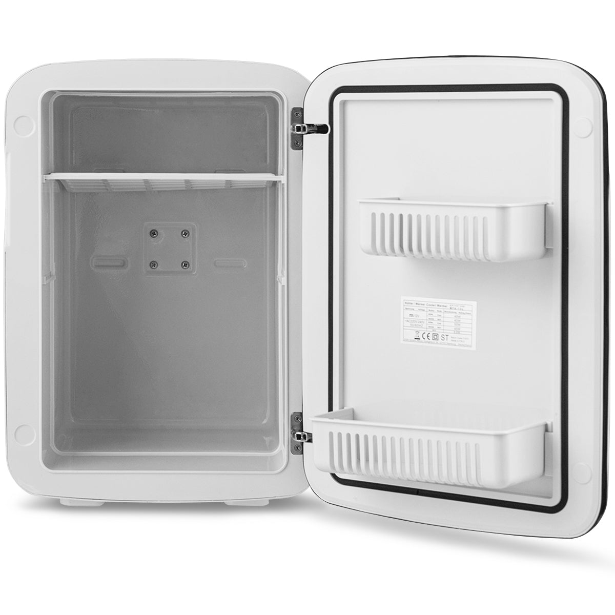 LIVSK Mini Thermo-Elektrische Koelkast - 15L Capaciteit - Koelen tot -3℃ - Stil en Lichtgewicht - Wit