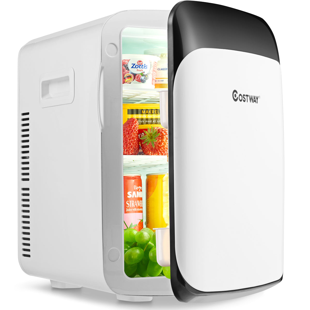 LIVSK Mini Thermo-Elektrische Koelkast - 15L Capaciteit - Koelen tot -3℃ - Stil en Lichtgewicht - Wit