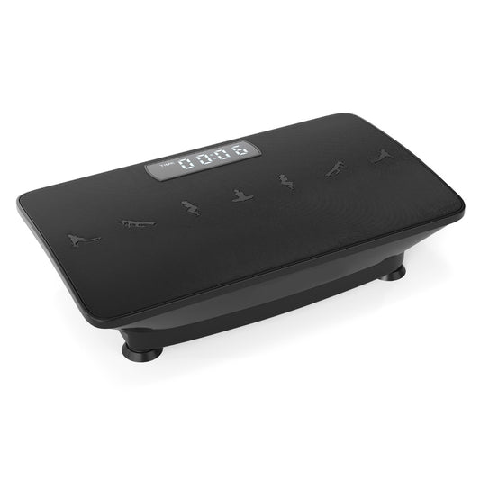 LIVSK Trilplaat - 10 Snelheidsniveaus - Bluetooth & Afstandsbediening - Compact & Stabiel - Zwart/Grijs