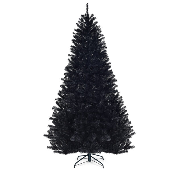 Livsk 225 Cm Kunstkerstboom Kerstboom Kunstkerstversiering Zwart 1.jpg