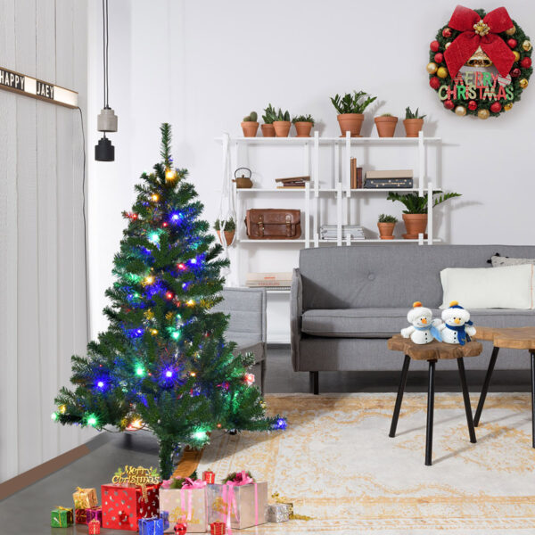 Livsk Dennenboom Kunstkerstboom Met Led Fairy Lights Kerstboom 120180210240270 Cm Groen 1.jpg