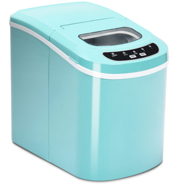 Livsk Ice Maker Machine Draagbare Ijsmachine Met 22 L Watertank 24 X 33 X 36 Cm Groen 1.jpg