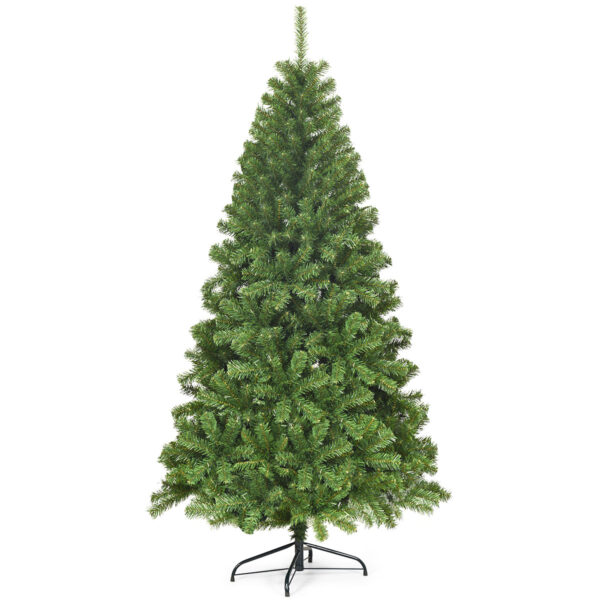 Livsk Kunstkerstboom 180cm Dennenboom Kerstboom Met Metalen Standaard Groen 1.jpg