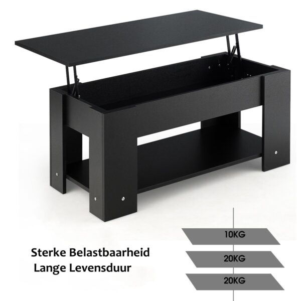 Livsk Salontafel Met Opklapbaar Bureau Modern Koffiebureau 98 X 51 X 42 Cm Zwart 1.jpg