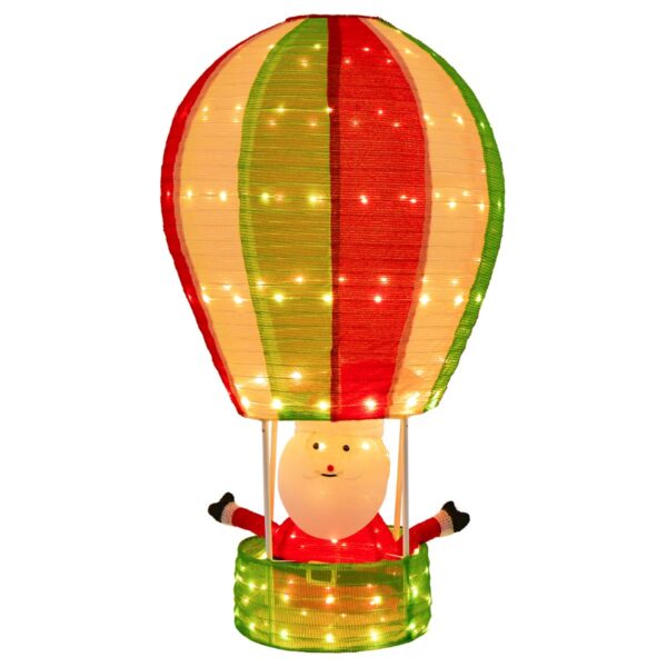 Livsk 135cm Kerstman Heteluchtballon Verlichte Pop Up Kerstdecoratie Met 160 Warme Lichten En Hoed Kerstballon Voor Kerstfeest Tuin Gazon 1.jpg