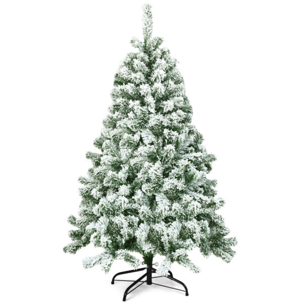 Livsk Besneeuwde Kunstkerstboom Met Metalen Standaard En Pvc Pinnen 135 Cm 1.jpg