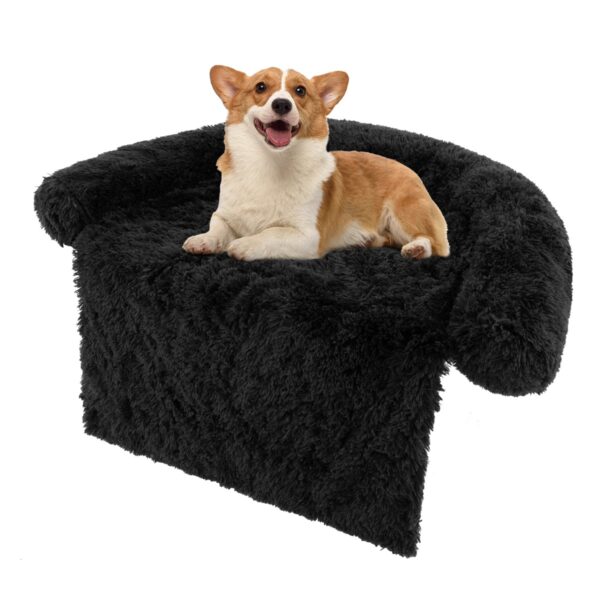 Livsk Hondenbed Van Pluche Hondendeken Hondenkussen Met Wasbare Overtrek Pluche Bed Voor Kleine En Middelgrote Honden 101 X 89 X 16 Cm 1.jpg