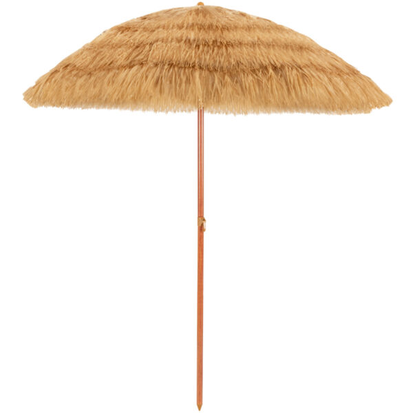 Livsk 200cm Strandparasol Buiten Terras Zon Beschutting Met Kantel Zand Anker Draagbare Parasol Voor Strand Tuin En Zwembad 1.jpg