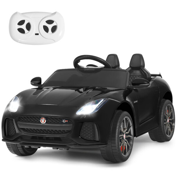 Livsk 12v Jaguar F Type Svr Kinderauto Op Batterij Aangedreven Auto Met Afstandsbediening Schokabsorberende Wielen Blauwroodzwart 1.jpg