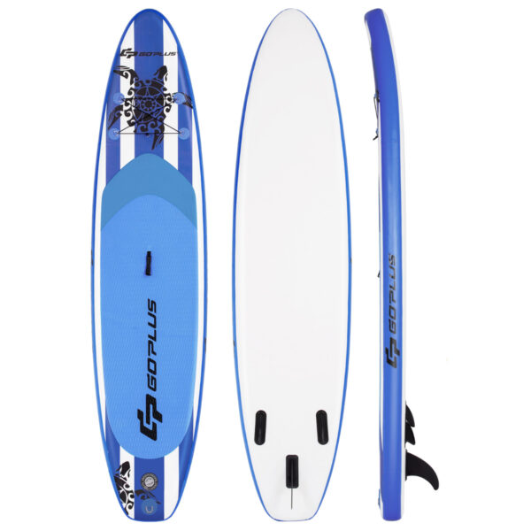 Livsk Opblaasbaar Stand Up Paddle Board Breed Sup Board Met Antislip Oppervlak 325335 X 76 X 16 Cm Blauw 1.jpg