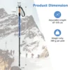 1 paar wandelstokken aluminium wandelstok opvouwbare alpiniststok schokbestendig verstelbare lengtes 65 135cm blauw 4