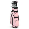 10 delige complete dames golf clubset met 460cc driver | fairway hout | hybride | ijzers 6, 7, 8, 9, pw & putter golfset roze 1