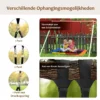 100 180cm boomschommel schommel voor kinderen nestschommel boomschommel met verstelbare touwen kleurrijk 5