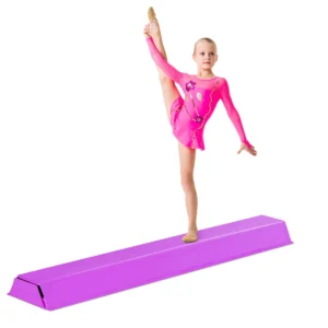 117 cm balansbalk training gymnastiek balk met klittenbandsluiting ideaal voor springen handstand radslag en achterwaartse salto 1