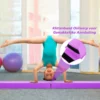 117 cm balansbalk training gymnastiek balk met klittenbandsluiting ideaal voor springen handstand radslag en achterwaartse salto 5