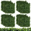 12 kunstgras muurpanelen 50 x 50 cm imitatie gardenia topiary struik panelen muur achtergrond privacy haag 2