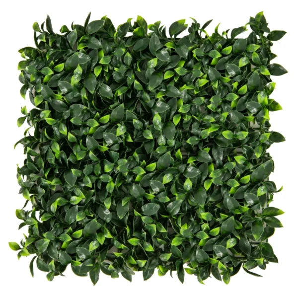 12 kunstgras muurpanelen 50 x 50 cm imitatie gardenia topiary struik panelen muur achtergrond privacy haag 3