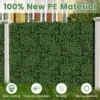 12 kunstgras muurpanelen 50 x 50 cm imitatie gardenia topiary struik panelen muur achtergrond privacy haag 5