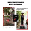 1200w elektrische helmstok en cultiver kleine cultiver met opvouwbare handgreep 10 ampère 4 bladen 22 cm werkdiepte 35 cm teeltbreedte 7