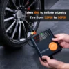 12v 2000a autobatterijstarter met 150 psi bandenopblazer met luchtcompressor 13000 mah voor benzinemotoren tot 8l dieselmotoren tot 5l 4