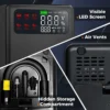 12v 2000a autobatterijstarter met 150 psi bandenopblazer met luchtcompressor 13000 mah voor benzinemotoren tot 8l dieselmotoren tot 5l 6