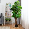 1,5 m kunstmatige vijgenboom decoratie kamerplant met bloempot 4