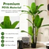 150 cm kunstmatige plant kunstmatige bananenboom nep tropische palmboom met 18 grote bladeren realistische groene potplant 3
