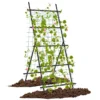 190 cm tuinrek voor klimplanten komkommer klimhulp verticale plantensteun met net a vormige plantenklimrek voor bloemen fruit 1