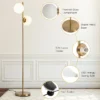 2 lichts staande lamp moderne vrijstaande lamp met praktische voetschakelaar voor woonkamer werkkamer en slaapkamer 5
