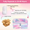 2 zits speelbank voor kinderen glow in the dark modulaire bank 3 in 1 opvouwbare bank machinewasbare molton hoes roze 6