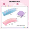 20 stuks stapelbare evenwichtsbalk voor kinderen met antislip glijders kinder balanceerblokken voor binnen buiten roze 3