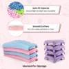 20 stuks stapelbare evenwichtsbalk voor kinderen met antislip glijders kinder balanceerblokken voor binnen buiten roze 7