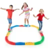 20 stuks stapelbare evenwichtsbalk voor kinderen met antislip glijders kinder balanceerblokken voor binnen en buiten 1