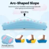 20 stuks stapelbare evenwichtsbalk voor kinderen met antislip glijders kinder balanceerblokken voor binnen en buiten 4