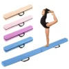 210 cm opvouwbare evenwichtsbalk schuimrubberen gymnastiekbalk met antislip basis voor kinderen draagbaar turntoestel blauw 1