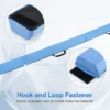 210 cm opvouwbare evenwichtsbalk schuimrubberen gymnastiekbalk met antislip basis voor kinderen draagbaar turntoestel blauw 6