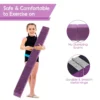 210 cm opvouwbare turnbalk evenwichtsbalk draagbare vloer balans balk met handvatten extra stevig gymnastiek materiaal paars 4