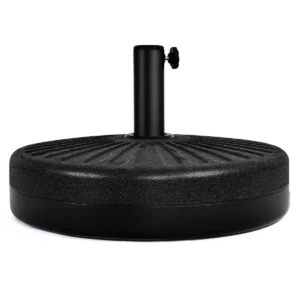23l ronde water gevulde patio parasolvoet φ51cm zwaargewicht standaardzelf vulbare buiten markt paraplu houder 1