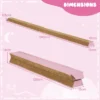 240 cm opvouwbare evenwichtsbalk draagbare turnbalk met zacht schuim & handgrepen voor kinderen thuis gymnastiek roze 2
