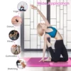 240 x 120 x 5cm gymnastiek mat opvouwbare oefenmat met handvat afneembare kunstleeren hoes lichtgewicht tumbling mat roze 7