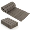 242 cm tuinpad voor buiten recht oprolbaar pad draadverbinding antislip oppervlak weerbestendig decoratief pad voor tuin erf strand 1