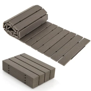242 cm tuinpad voor buiten recht oprolbaar pad draadverbinding antislip oppervlak weerbestendig decoratief pad voor tuin erf strand 1