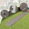 242 cm tuinpad voor buiten recht oprolbaar pad draadverbinding antislip oppervlak weerbestendig decoratief pad voor tuin erf strand 7