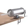 2,5kg worstvuller handbediend worstmachine van aluminiumlegering worstvulmachine zilver worstpers met tafelklem worstspuit 1
