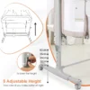 3 in 1 babybedje & babywiegje & kinderbedje met matraswiegje met draagtas wieg beige 3
