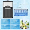 3 in 1 water koeler dispenser met ijs maker aanrecht water dispenser met warm/koud/ijs 3 temperatuur instellingen zilver + zwart 7