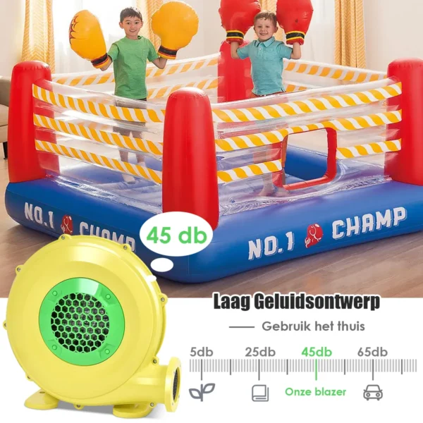 350w luchtblazer elektrische luchtpomp commerciële opblaasbare springkasteel luchtblazer perfect voor springhuis springkussen 4