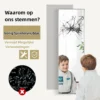 37 x 120 cm spiegel van volledige lengte met in hoogte verstelbare ophanghaak wandspiegel zilver 6