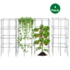 4 delige tomaten klimsteun plantensteunen voor verticale groei stevig klimrek voor druiven paprika’s wijnranken bloemen 2